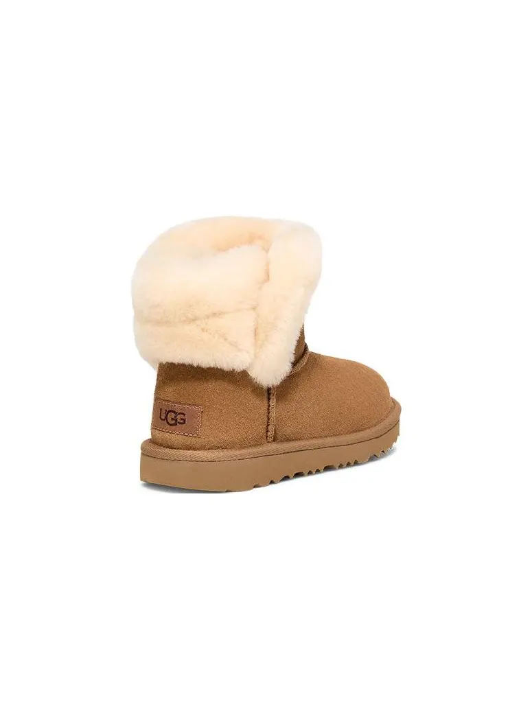 (PS) UGG Classic Low Fur 'Chestnut' — изображение 5 из 6, орех
