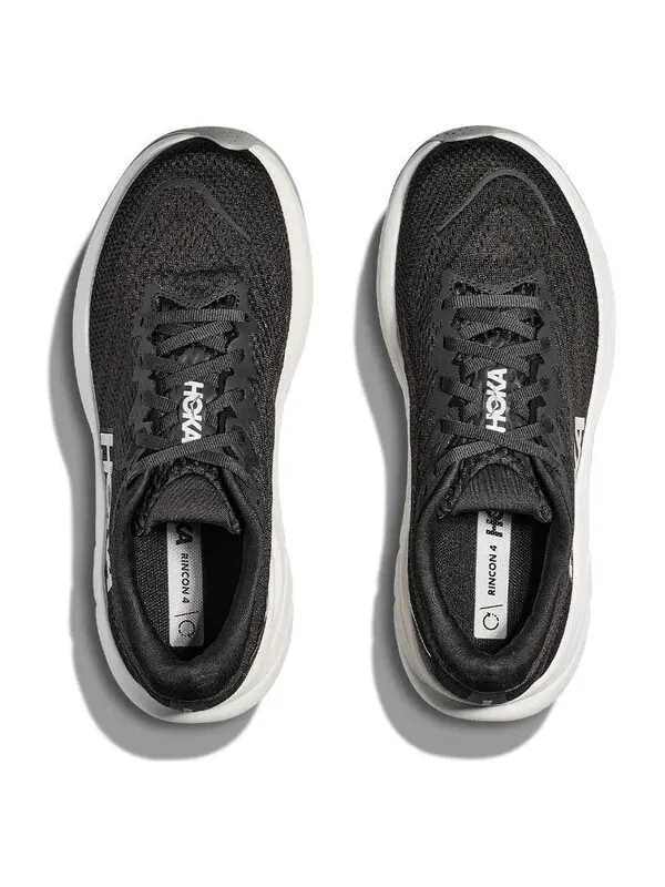 Кроссовки rincon 4 wide 'black white' Hoka One One — изображение 4 из 4, черный/белый