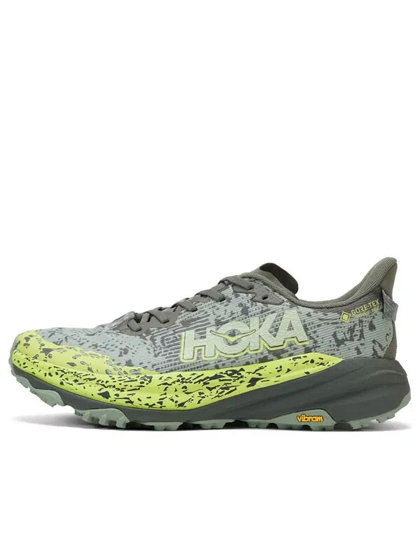 Кроссовки speedgoat 6 gtx 'slate aloe vera' Hoka One One — изображение 1 из 4, слейт/алоэ вера