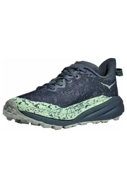 Кроссовки (WMNS) HOKA ONE ONE Speedgoat 6 GTX 'Thunder Cloud Mint Fluorite' — изображение 2 из 5, серый