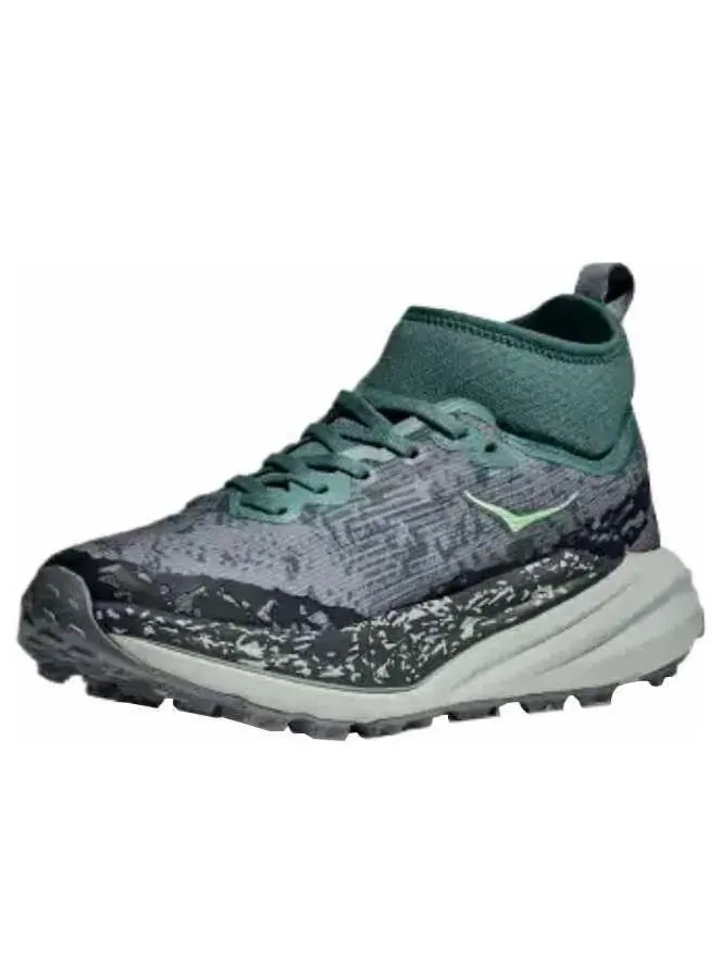 Кроссовки (WMNS) HOKA ONE ONE Speedgoat 6 Gore-Tex 'Mountain Fog Droplet' — изображение 2 из 4, серый