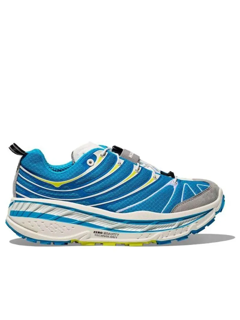 Кроссовки HOKA ONE ONE U Stinson Evo Og 'Skyward Blue Hoka Citrus' — изображение 2 из 3, синий