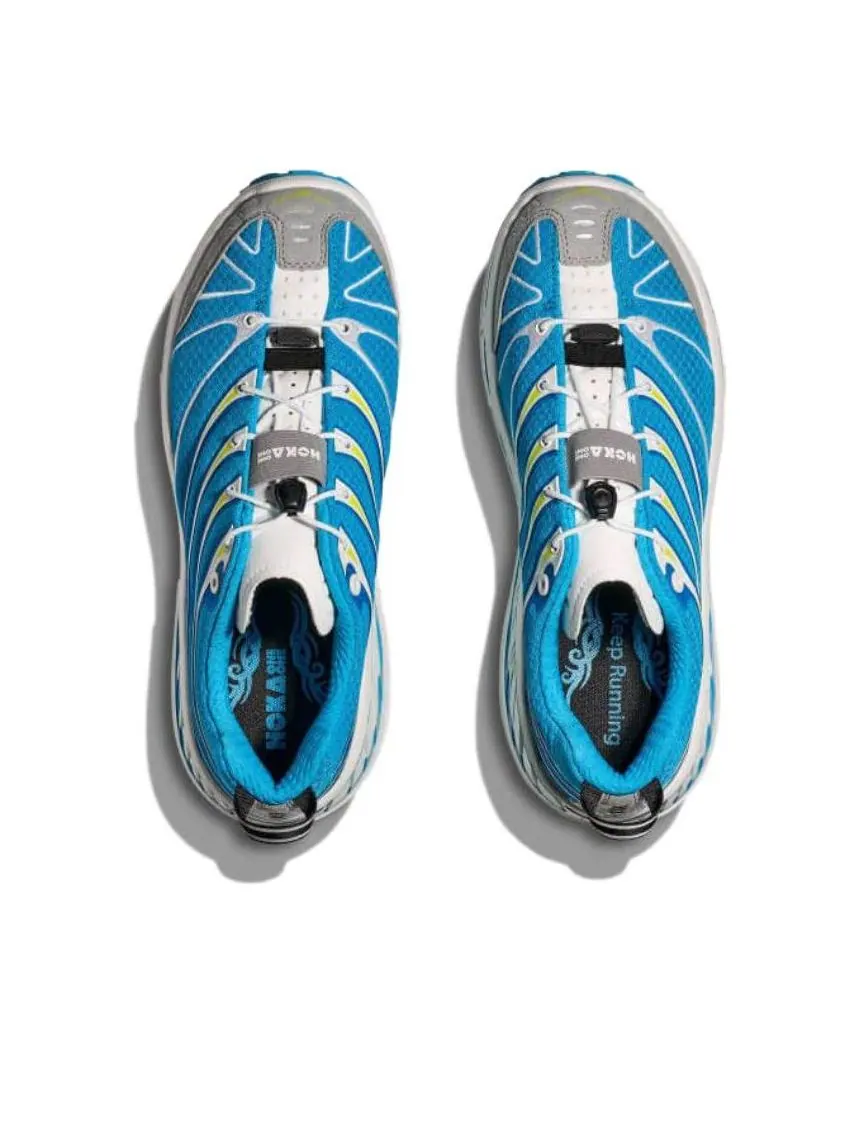 Кроссовки HOKA ONE ONE U Stinson Evo Og 'Skyward Blue Hoka Citrus' — изображение 3 из 3, синий