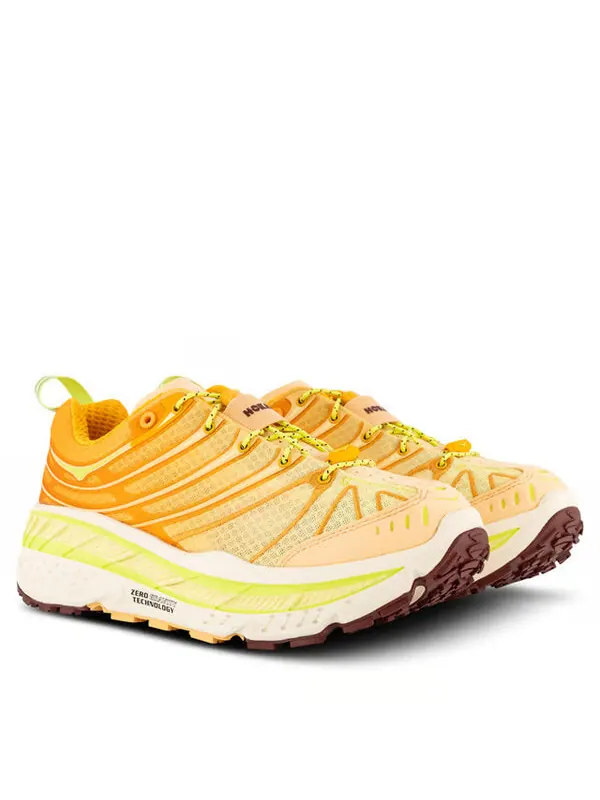 Кроссовки stinson evo og 'solar flare cantaloupe' Hoka One One — изображение 3 из 4, оранжевый