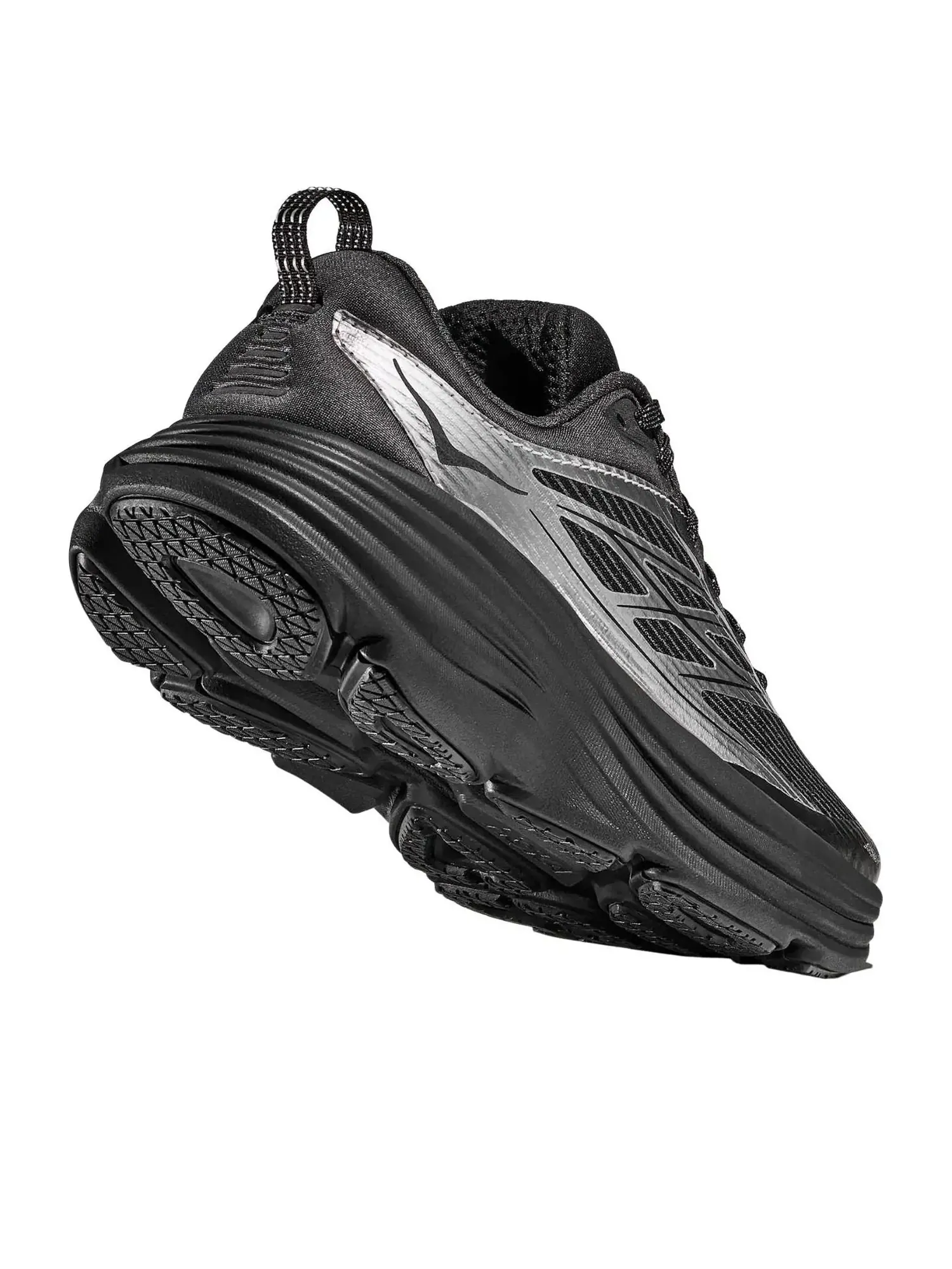 Кроссовки HOKA ONE ONE Bondi 8 Caged 'Silver Carbon Black' — изображение 5 из 6, черный