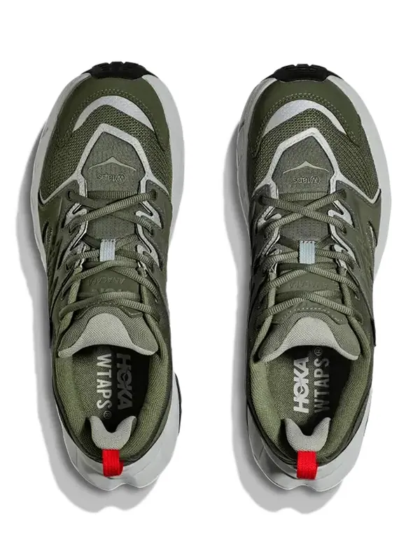 Кроссовки x wtaps anacapa low gore-tex four 'leaf clover' Hoka One One — изображение 3 из 4, серый