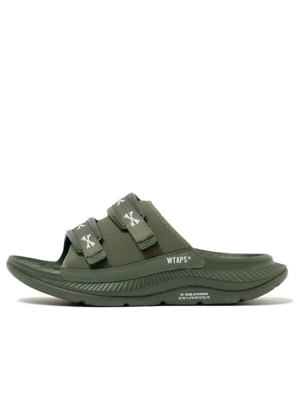 Тапочки x wtaps ora luxe 'four leaf clover' Hoka One One — изображение 1 из 4, белый