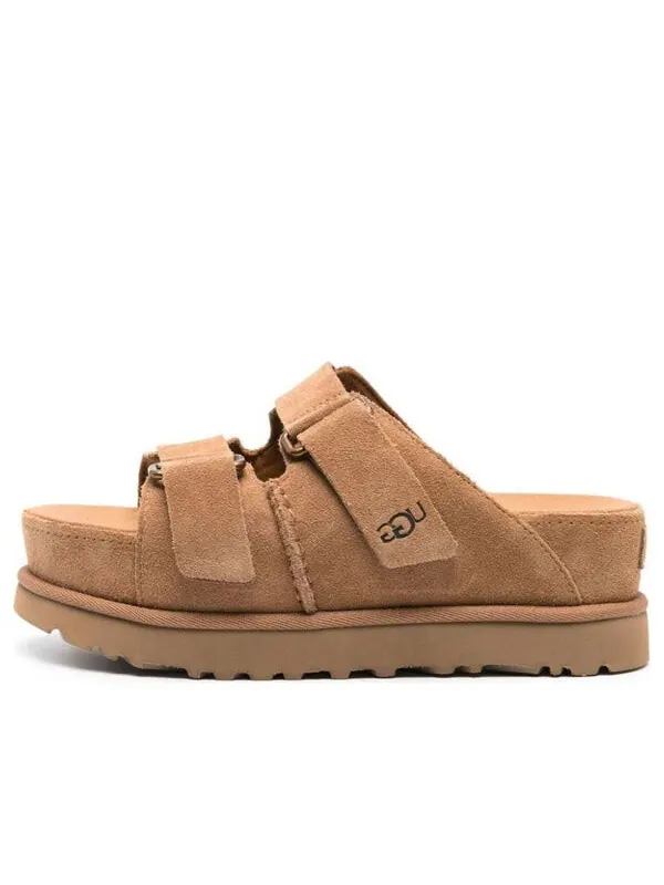 Тапочки goldenstar hi slide 'chestnut' Ugg — изображение 1 из 4, бежевый
