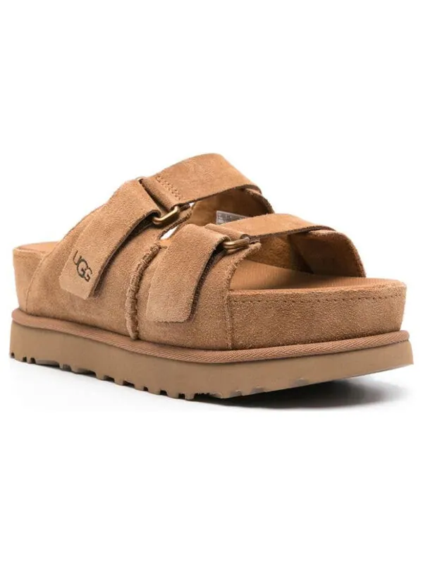 Тапочки goldenstar hi slide 'chestnut' Ugg — изображение 2 из 4, бежевый