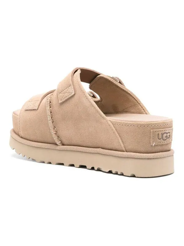 Тапочки goldenstar hi slide 'sand' Ugg — изображение 3 из 4, бежевый