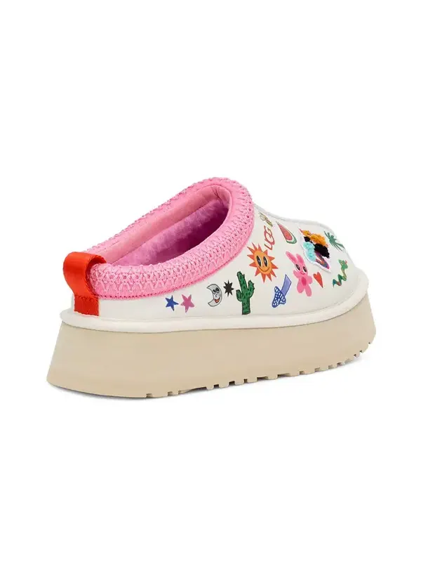Кроссовки тапочки тапочки Ugg — изображение 2 из 3, белый/розовый