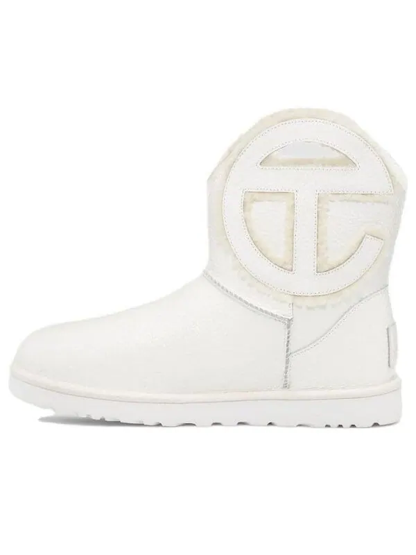 Кроссовки x telfar logo mini crinkle Ugg — изображение 1 из 4, белый