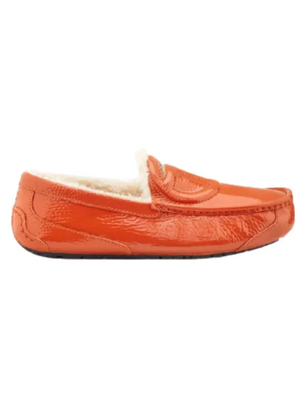 Кроссовки x telfar loafer crinkle 'spicy pumpkin' Ugg — изображение 3 из 4, оранжевый
