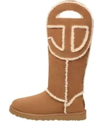 Угги UGG x Telfar Logo Tall 'Chestnut' — изображение 1 из 1, коричневый
