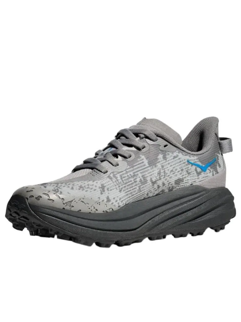 Кроссовки (GS) HOKA ONE ONE Speedgoat 6 'Galactic Grey Hoka Blue' — изображение 2 из 5, серый