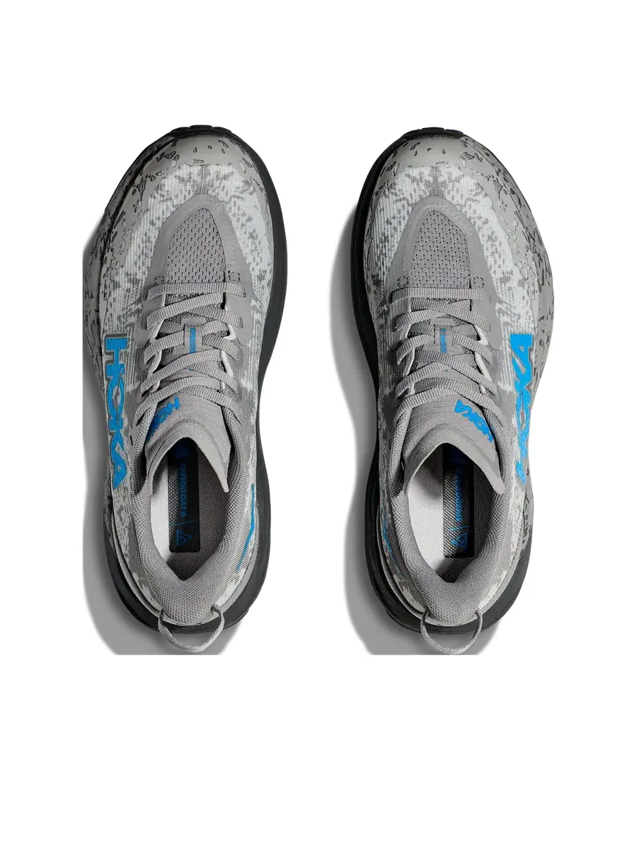 Кроссовки (GS) HOKA ONE ONE Speedgoat 6 'Galactic Grey Hoka Blue' — изображение 5 из 5, серый