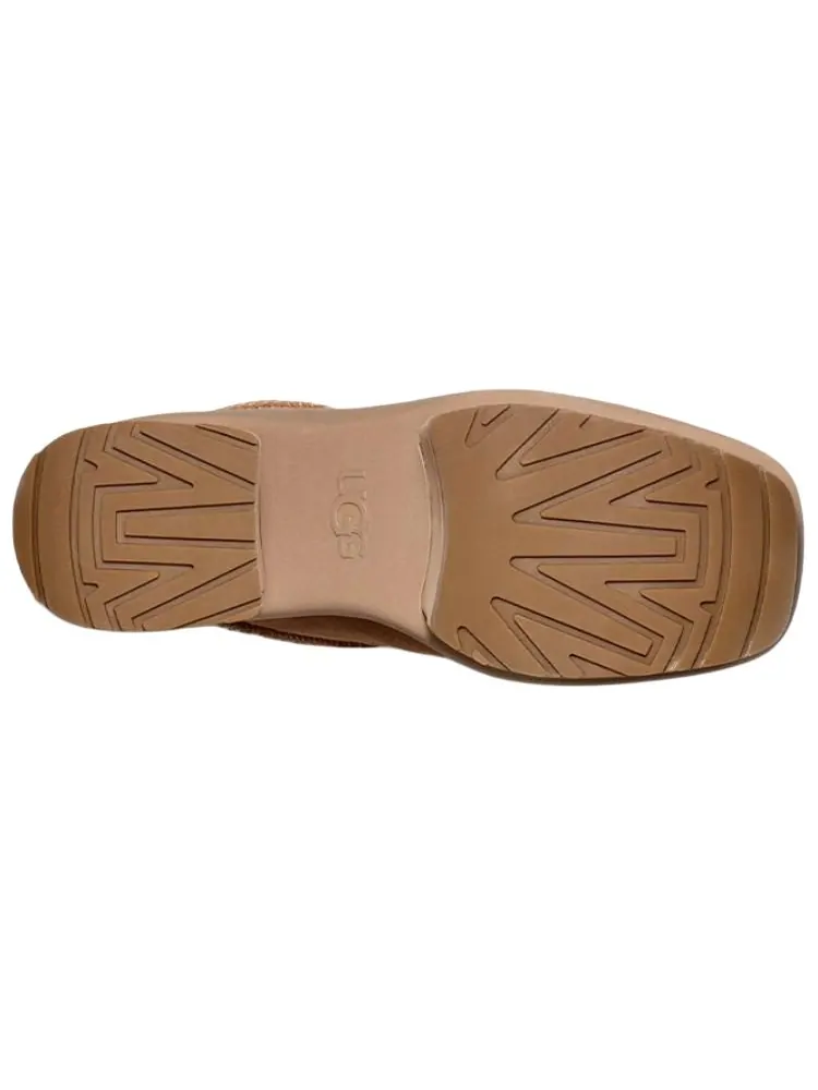 Угги (WMNS) UGG New Heights Platform Mini 'Chestnut' — изображение 5 из 5, бежевый