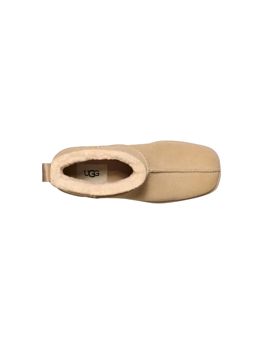Угги (WMNS) UGG New Heights Platform Mini 'Brown' — изображение 4 из 5, бежевый