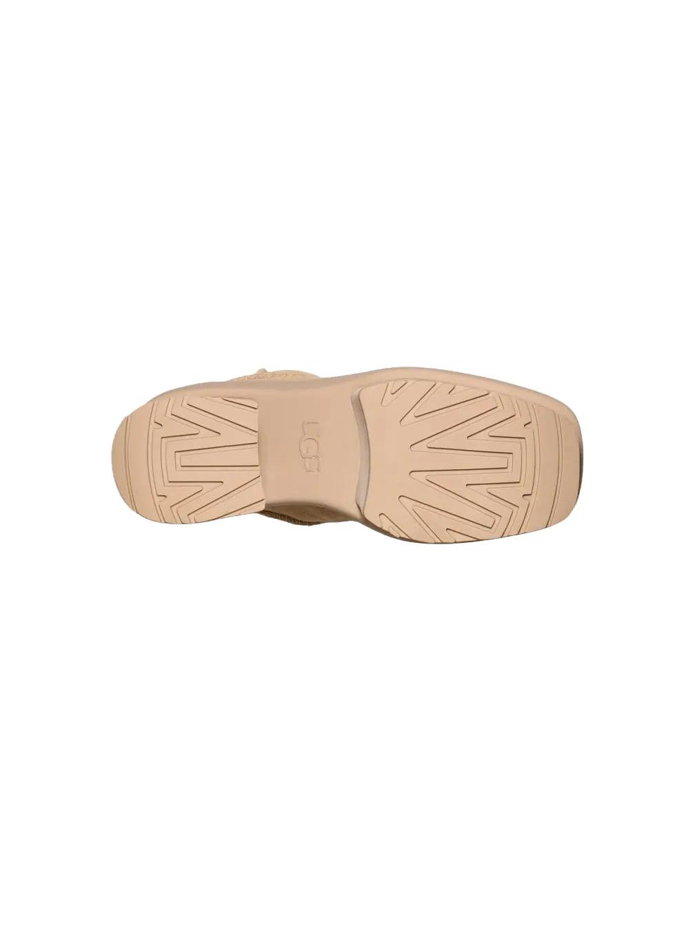 Угги (WMNS) UGG New Heights Platform Mini 'Brown' — изображение 5 из 5, бежевый