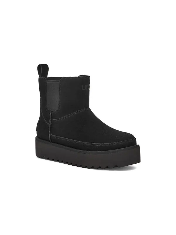 Кроссовки classic chelsea platform mini boot 'black' Ugg — изображение 3 из 4, черный