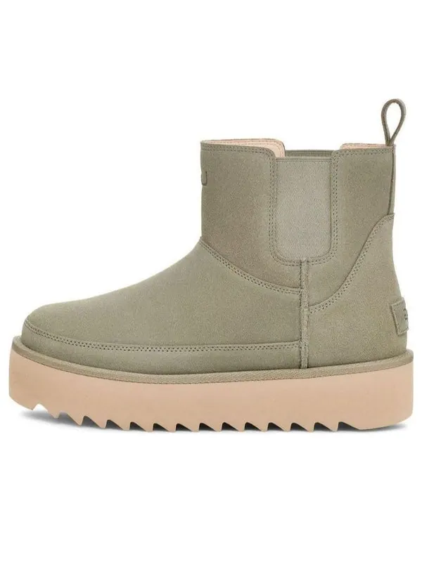 Кроссовки chelsea platform mini 'shaded clover' Ugg — изображение 1 из 4, зеленый