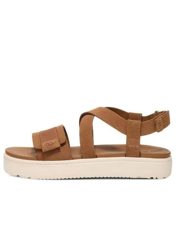 Сандалии zayne ankle strap ii 'chestnut' Ugg — изображение 1 из 4, бежевый