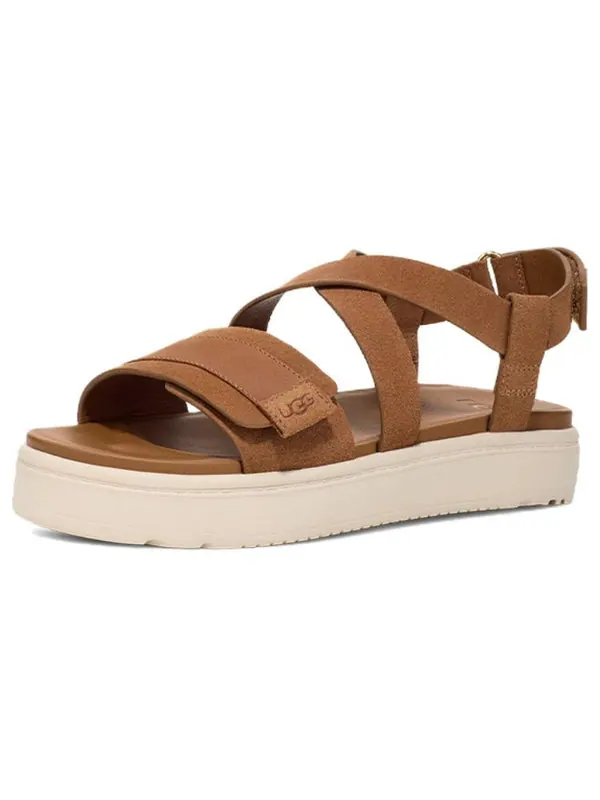 Сандалии zayne ankle strap ii 'chestnut' Ugg — изображение 2 из 4, бежевый