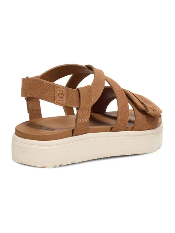 Сандалии zayne ankle strap ii 'chestnut' Ugg — изображение 3 из 4, бежевый