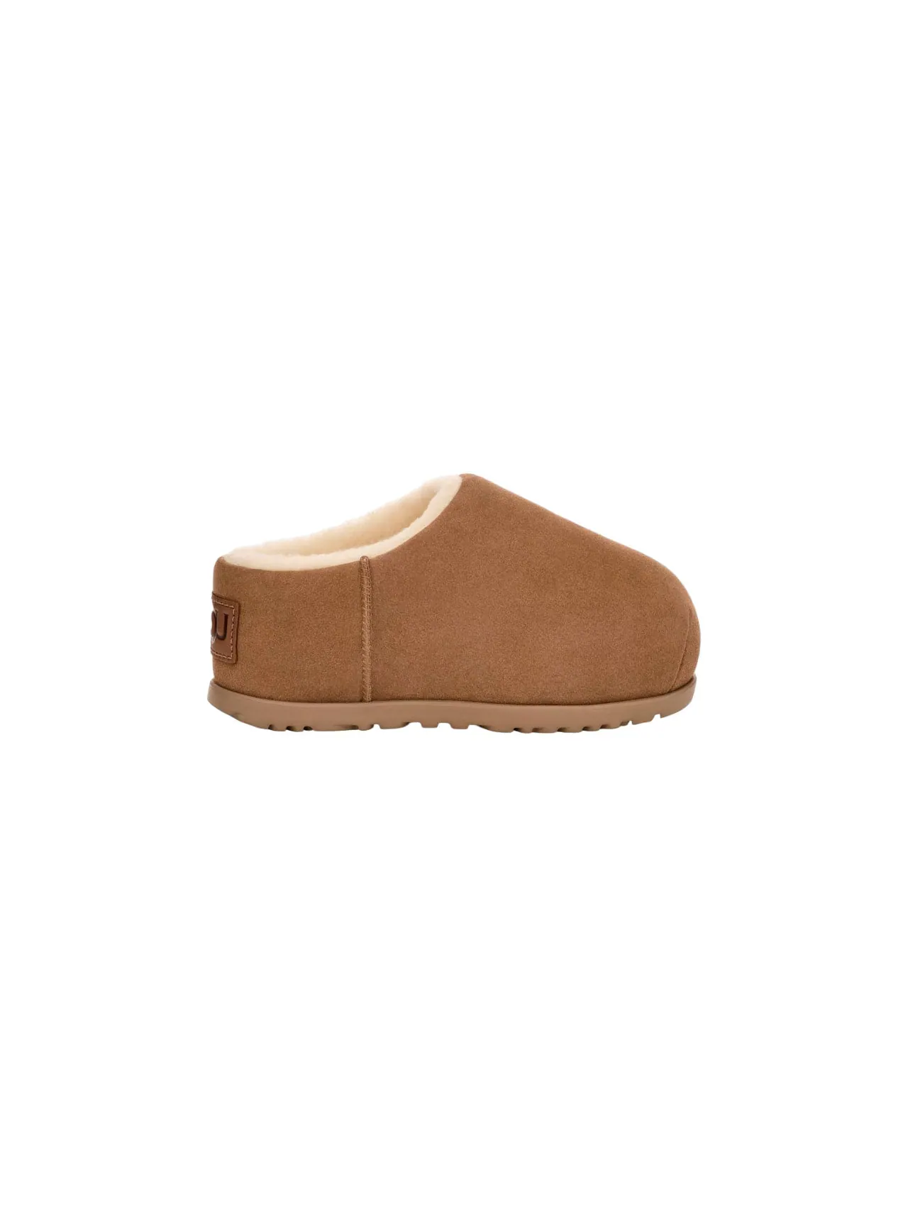 Шлепанцы (WMNS) UGG Pumped Slides 'Chestnut' — изображение 2 из 6, коричневый