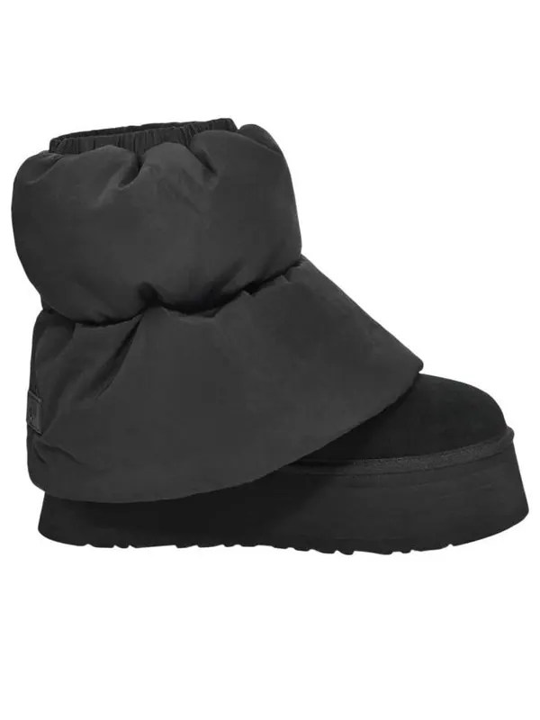 Кроссовки classic mini dipper puffer boots Ugg — изображение 2 из 4, черный