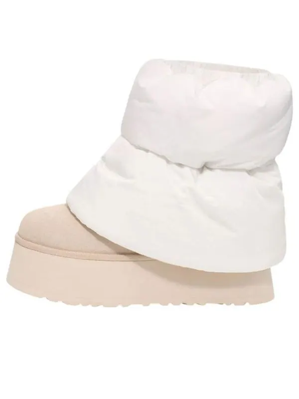 Кроссовки classic mini dipper puffer boots Ugg — изображение 1 из 4, белый