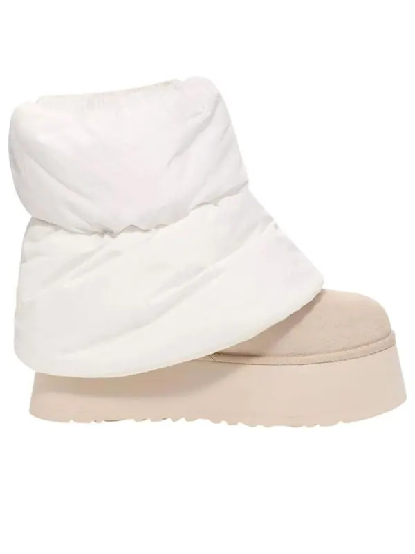 Кроссовки classic mini dipper puffer boots Ugg — изображение 2 из 4, белый