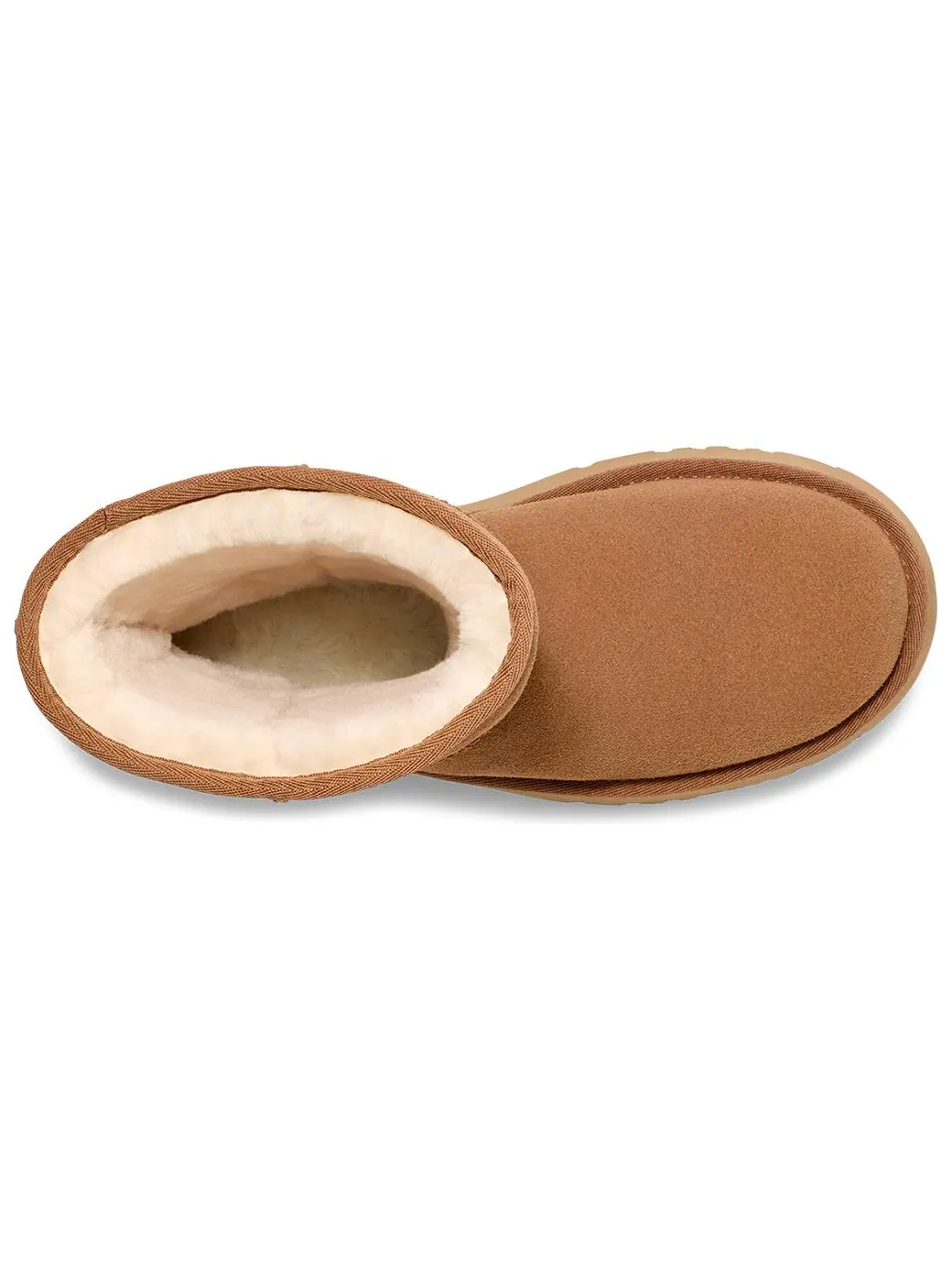 Угги (WMNS) UGG Classic Short New Heights 'Chestnut' — изображение 5 из 6, бежевый