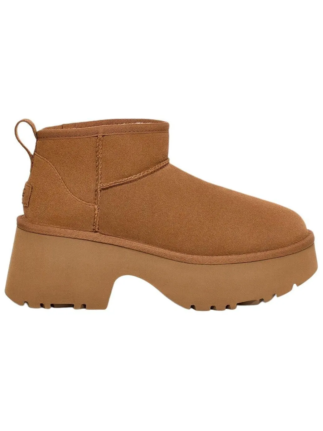 Ботинки UGG Classic Ultra Mini New Heights — изображение 2 из 6, орех