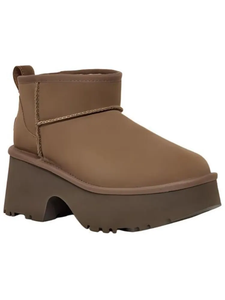 Ботинки UGG Classic Ultra Mini New Heights — изображение 2 из 5, коричневый