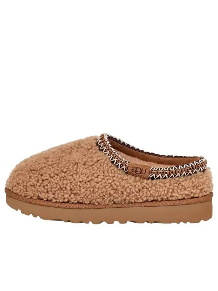 Шлепанцы (WMNS) UGG Tasman Maxi Curly Slipper 'Chestnut'