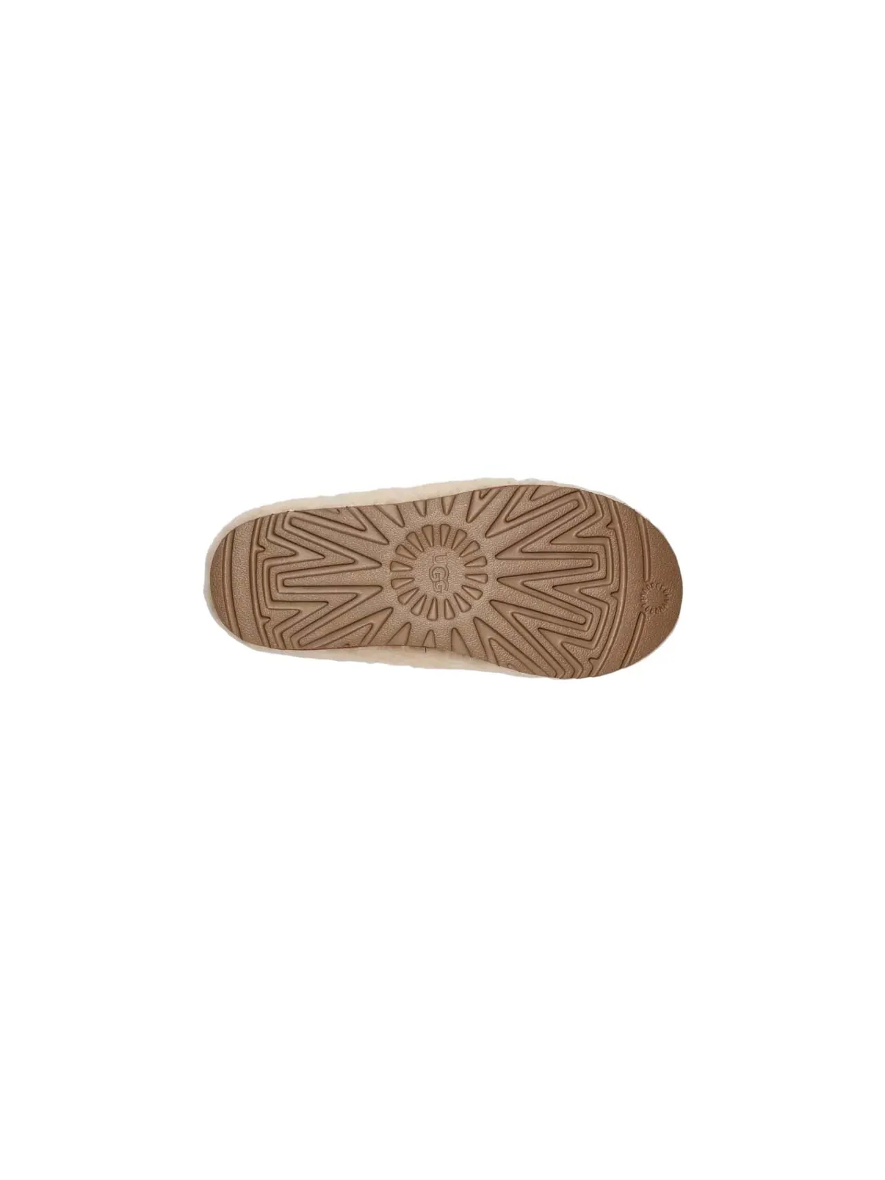 (WMNS) UGG Tasman Maxi Curly Slipper 'Natural' — изображение 5 из 5, прозрачный