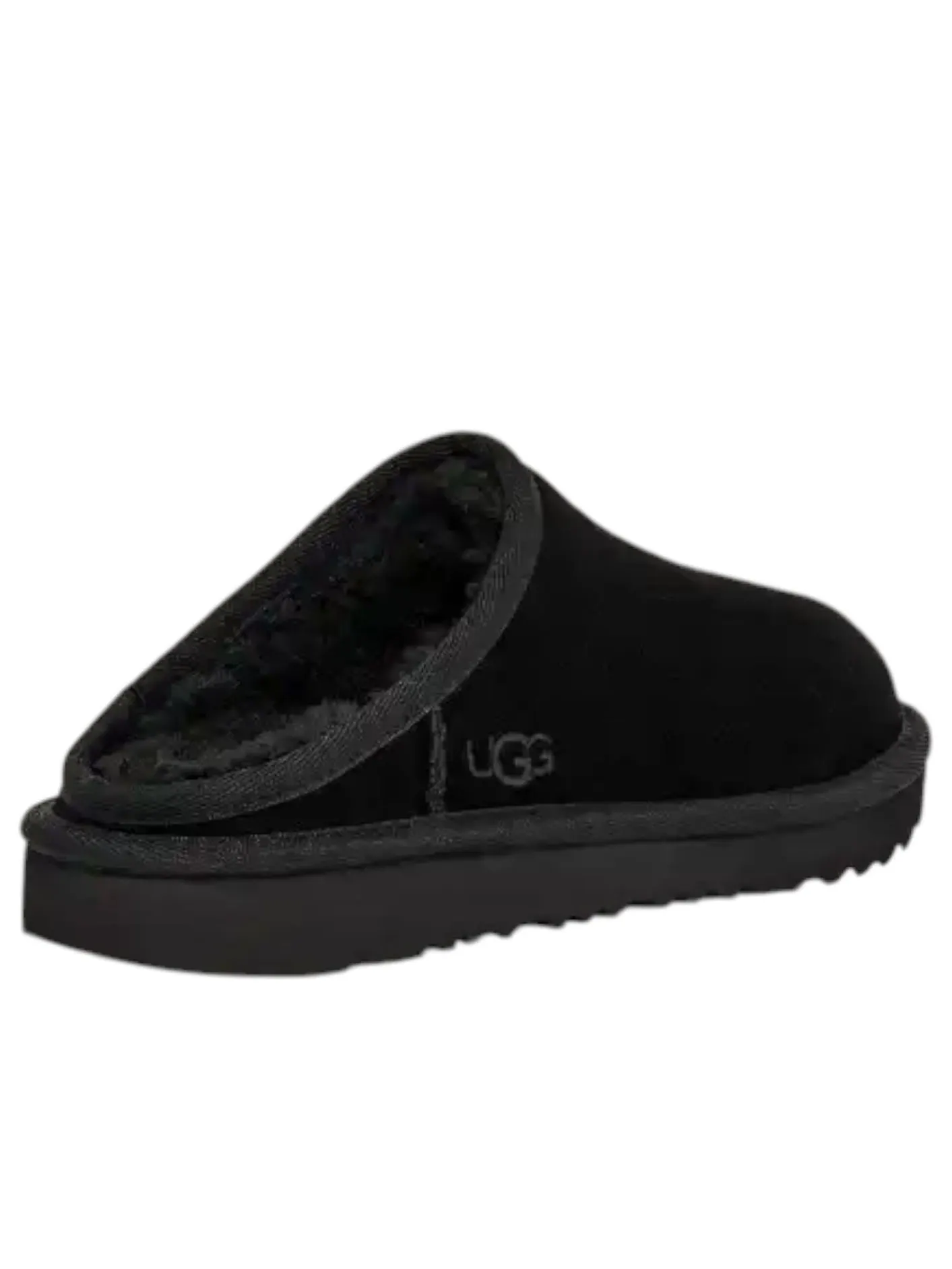 Сандалии (GS) UGG Classic Slip-On 'Black' — изображение 3 из 6, черный