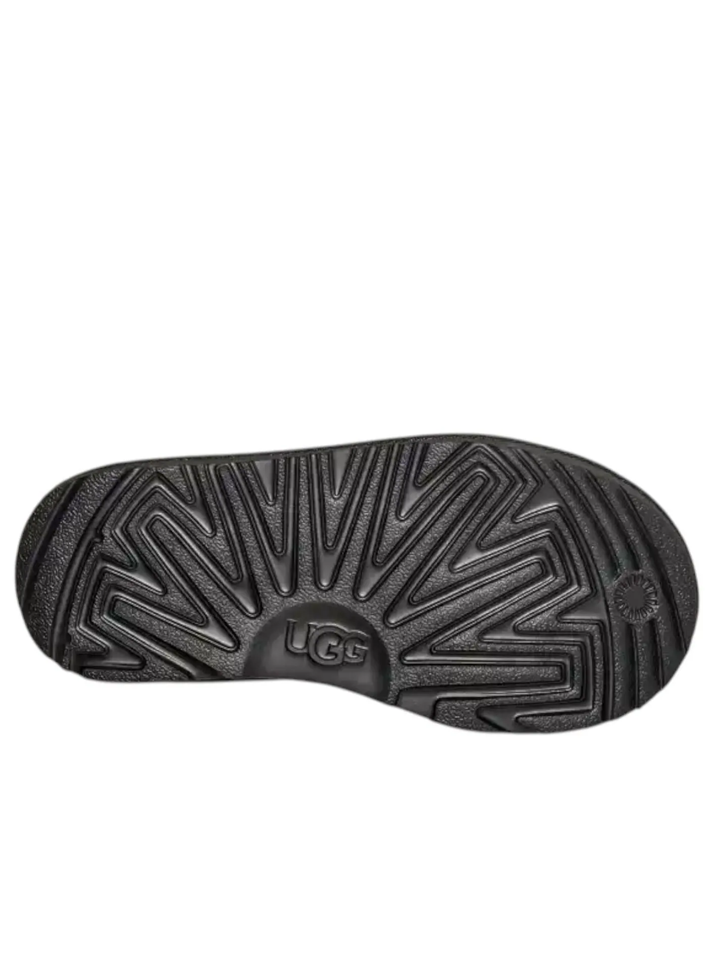 Сандалии (GS) UGG Classic Slip-On 'Black' — изображение 5 из 6, черный
