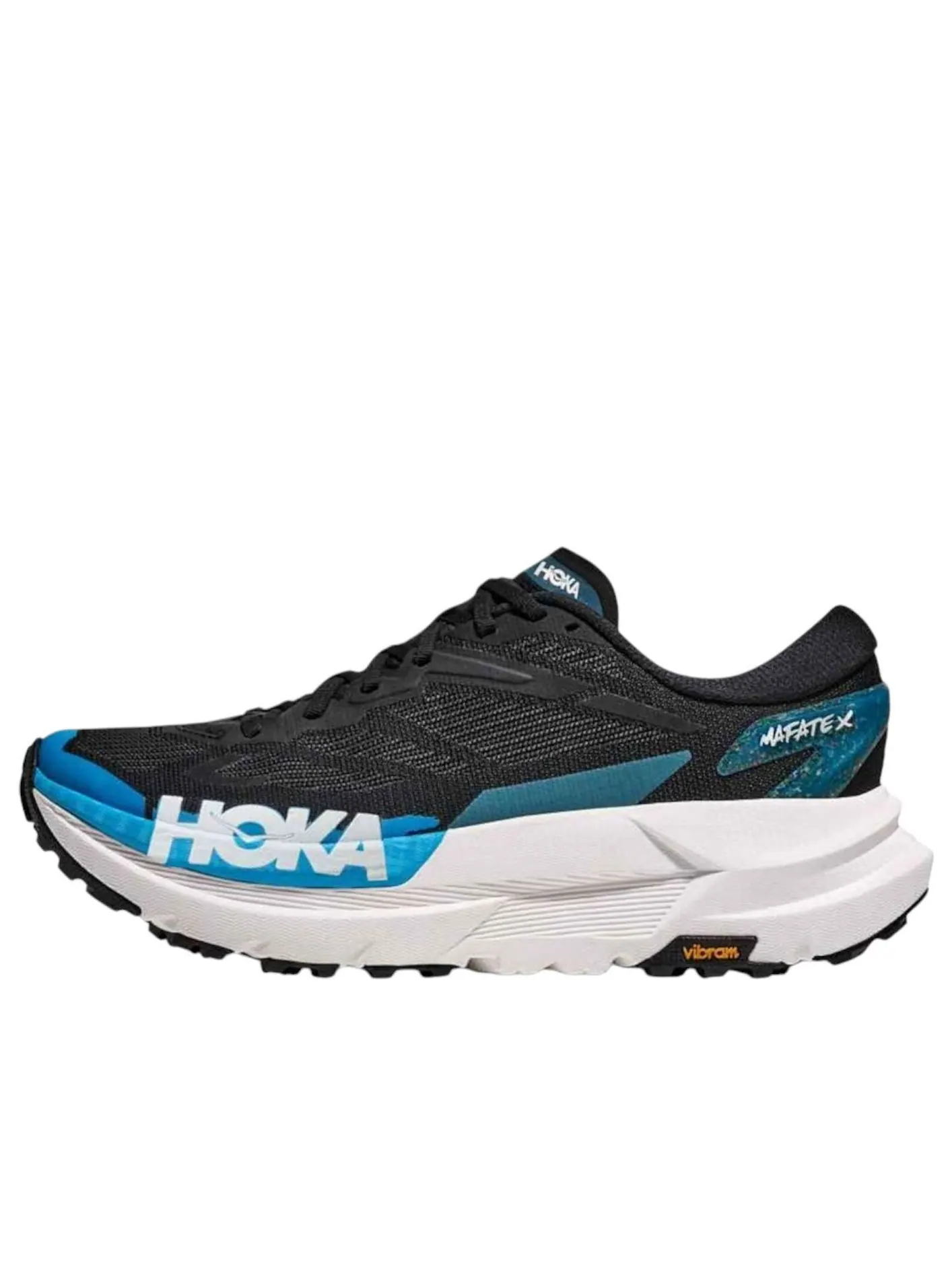 (WMNS) Hoka One One Mafate X 'Black Skyward Blue' — изображение 1 из 6, черный/синий