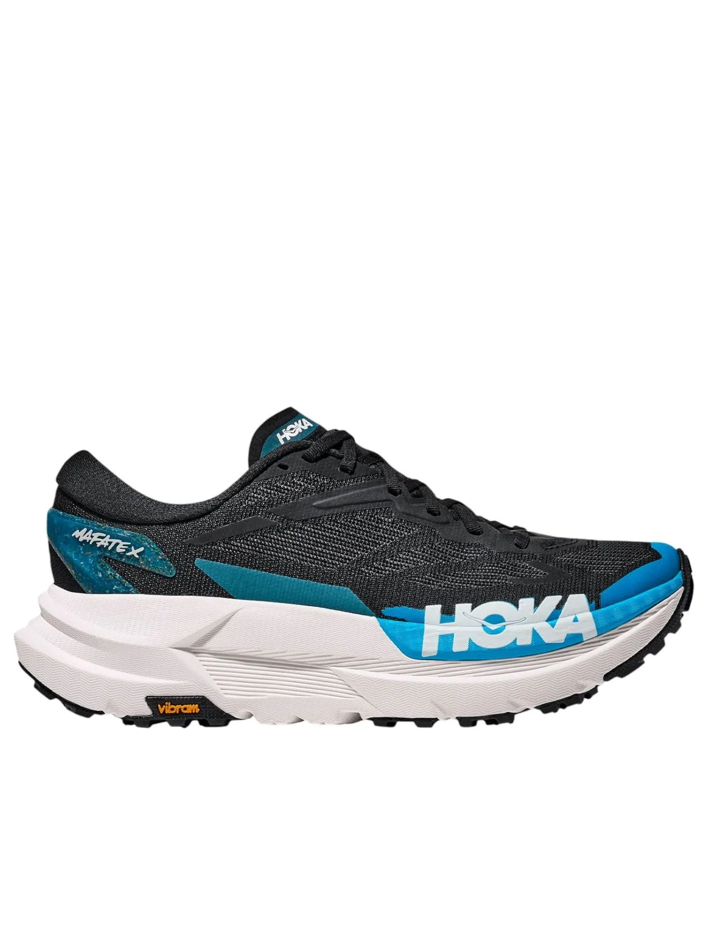 (WMNS) Hoka One One Mafate X 'Black Skyward Blue' — изображение 5 из 6, черный/синий