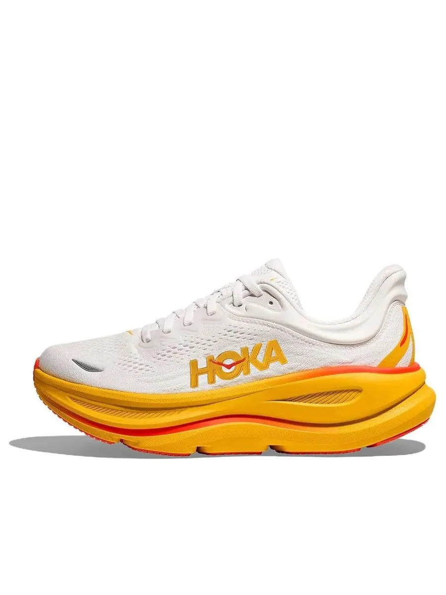 Кроссовки HOKA ONE ONE Bondi 9 'Frost Sunflower' — изображение 1 из 5, белый