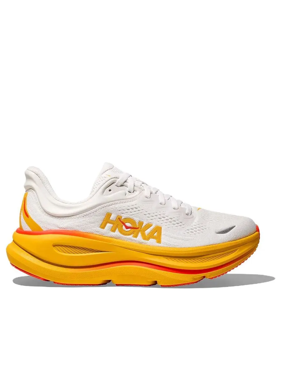 Кроссовки HOKA ONE ONE Bondi 9 'Frost Sunflower' — изображение 2 из 5, белый