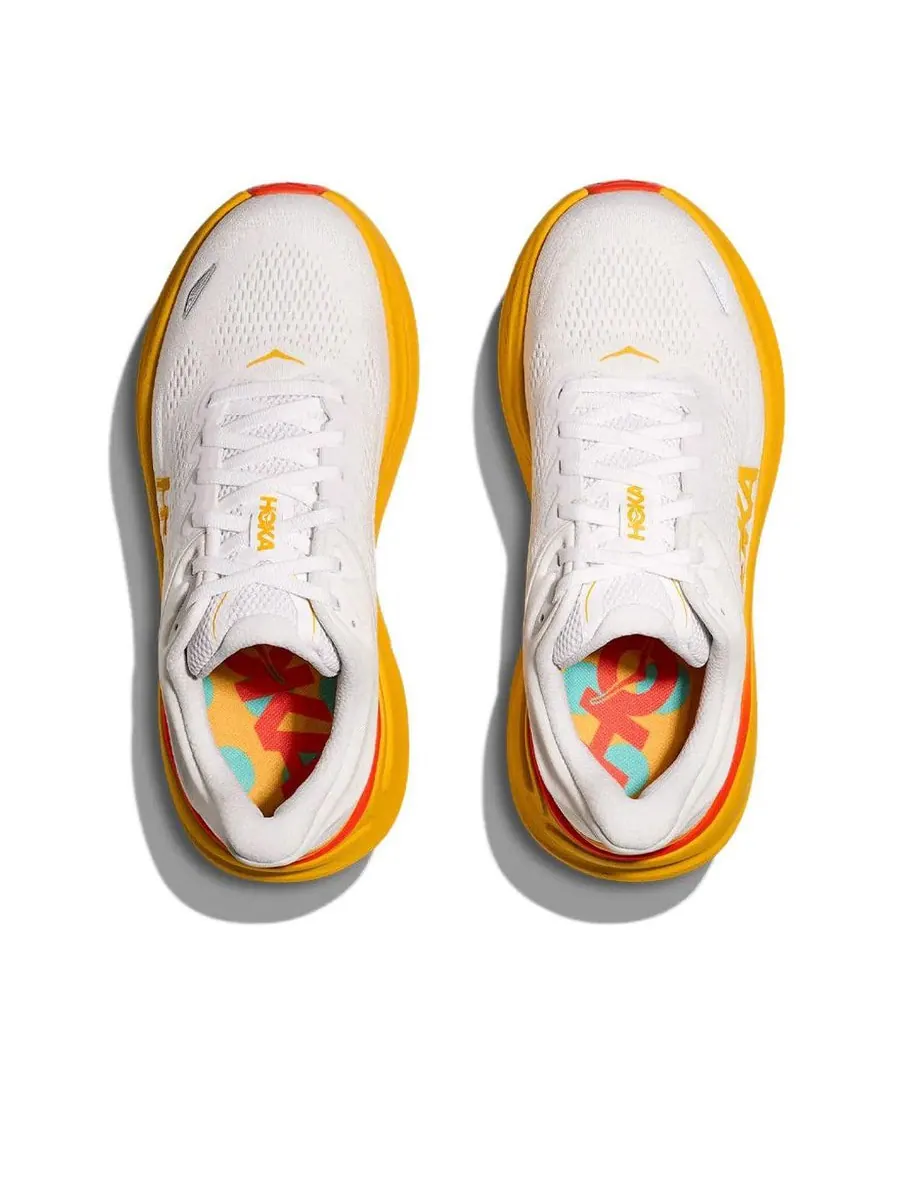 Кроссовки HOKA ONE ONE Bondi 9 'Frost Sunflower' — изображение 4 из 5, белый