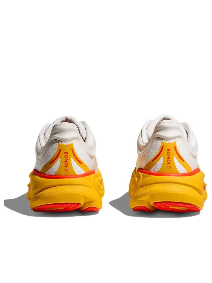 Кроссовки HOKA ONE ONE Bondi 9 'Frost Sunflower' — изображение 5 из 5, белый