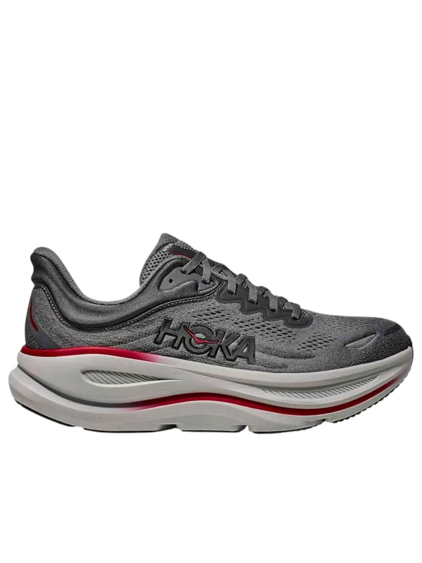 Hoka One One Bondi 9 'Satellite Grey' — изображение 2 из 6, серый
