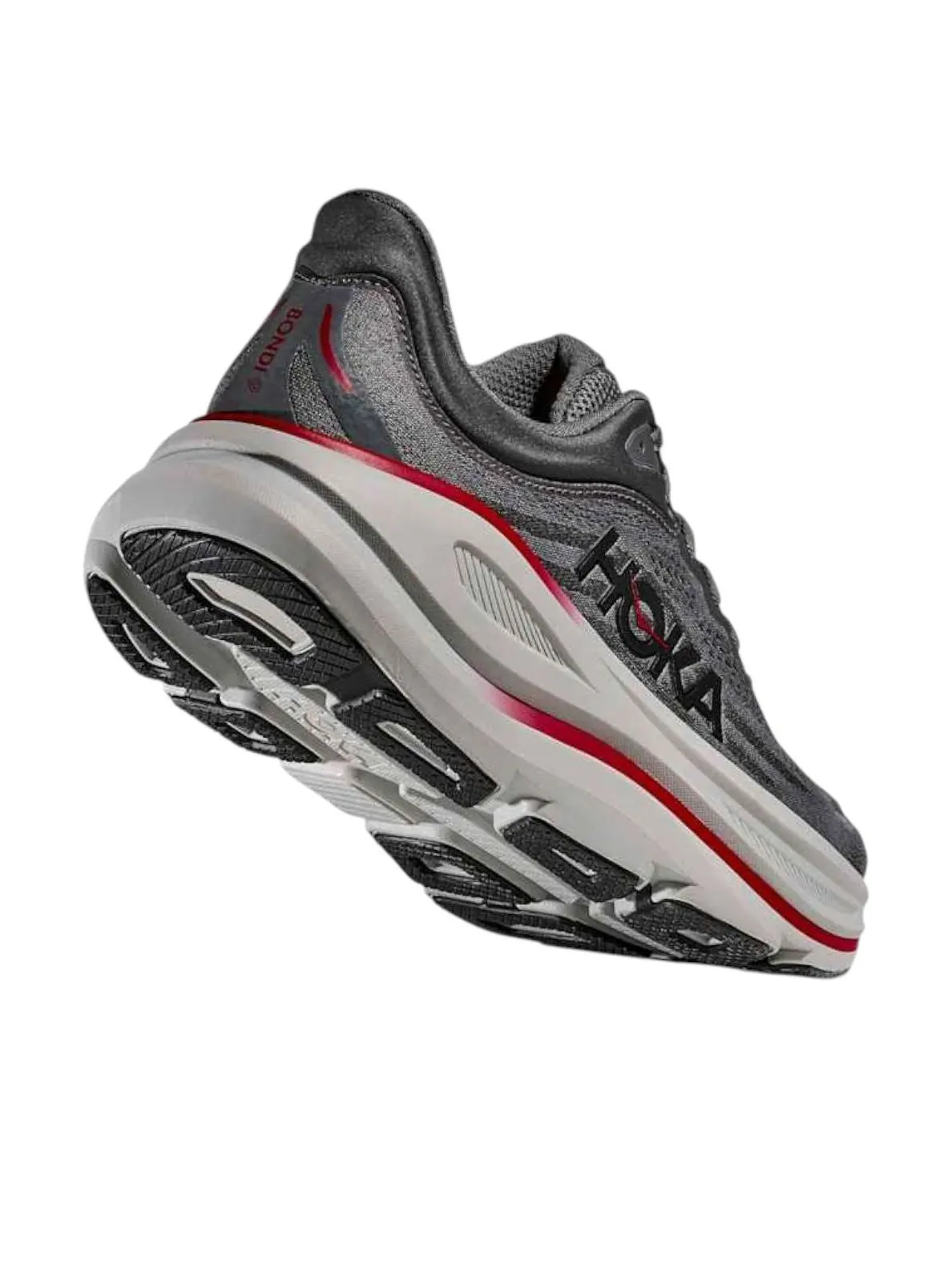 Hoka One One Bondi 9 'Satellite Grey' — изображение 5 из 6, серый