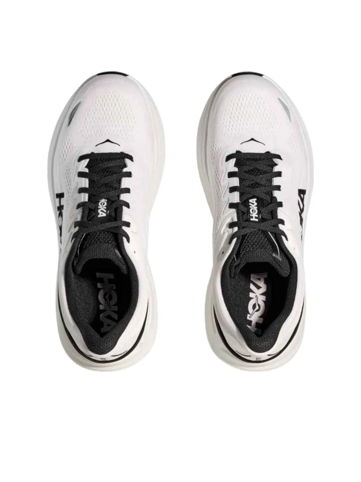 Hoka One One Bondi 9 'White Black' — изображение 2 из 5, белый/черный