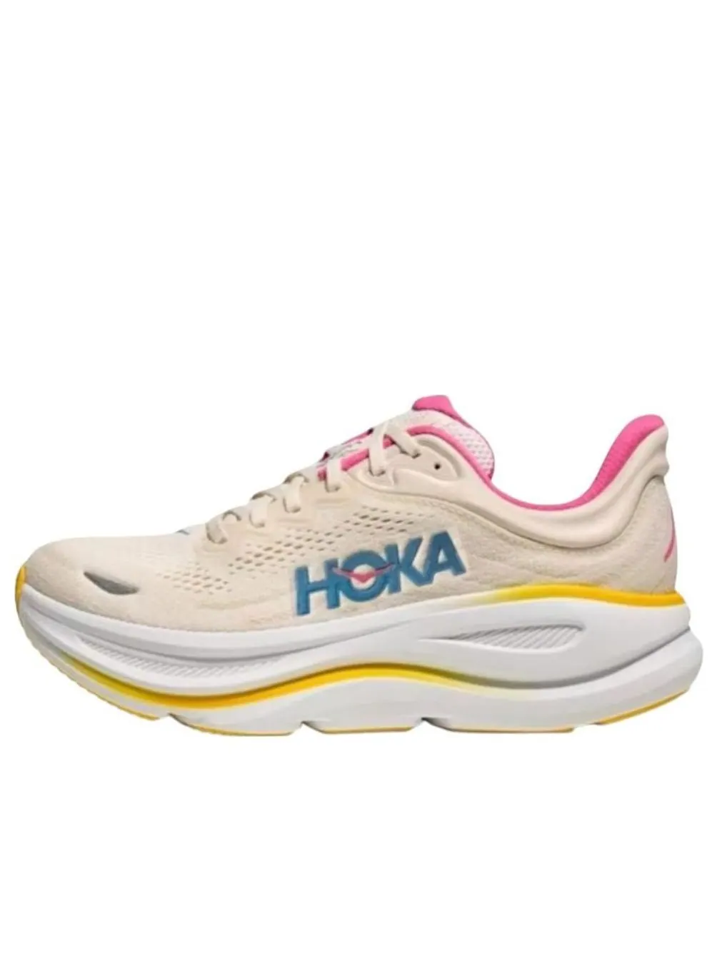 Кроссовки (WMNS) HOKA ONE ONE Bondi 9 'Alabaster Birch' — изображение 1 из 1, бежевый