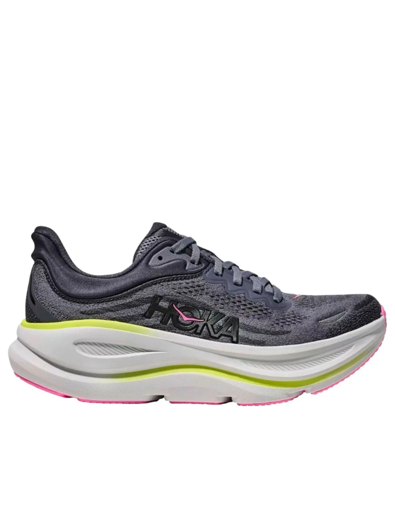 (WMNS) Hoka One One Bondi 9 'Charcoal Grey Grey Skies' — изображение 5 из 5, темно-серый серый/серый